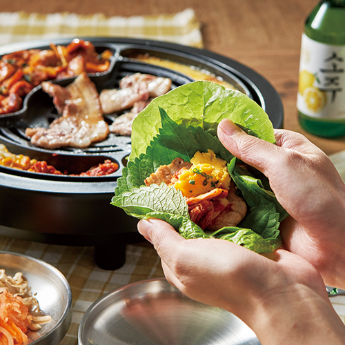 【特典付】ホットプレート 焼肉 アピックス APIX グリルマイスター AGP-350 韓国風焼肉 グリルプレート 煙カット 減煙 韓流 プレート着脱_14