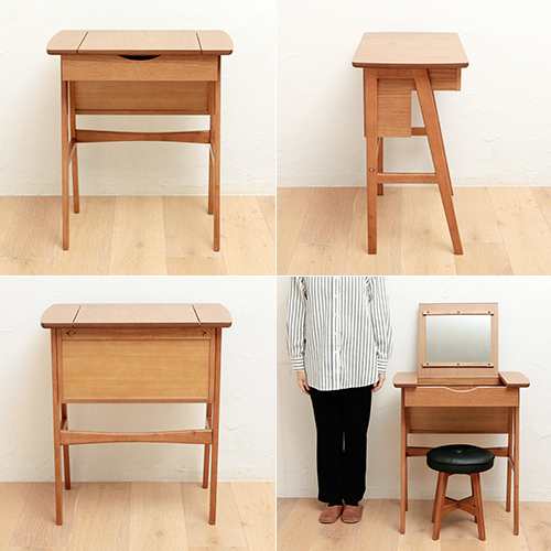 ドレッサー デスク 市場 Dresser＆Stool toledo M-3647BR スツール