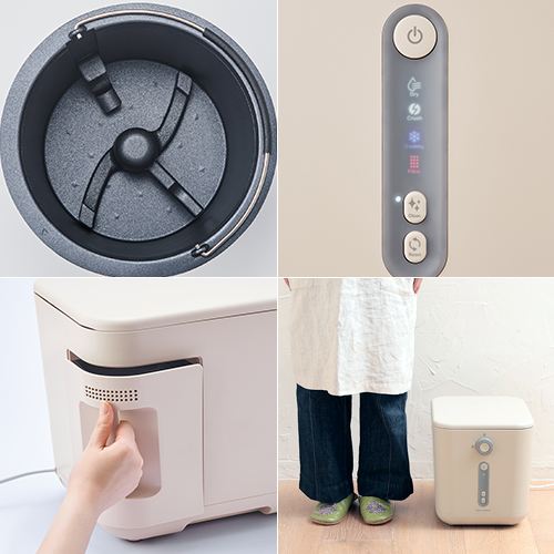 生ゴミ処理機 乾燥式 レコルト recolte 生ごみ処理機 RDP-1 家庭用 3L 