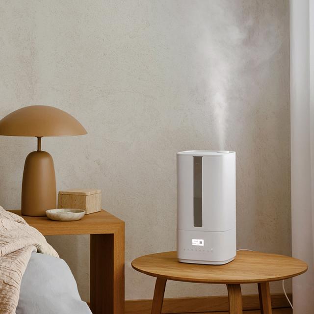 加湿器 StadlerForm スタドラフォーム Oliver ハイブリッド加湿器 大容量 超音波式 加熱式 おしゃれ UV-C除菌 加湿機 上部給水 5.8L 7畳 11畳