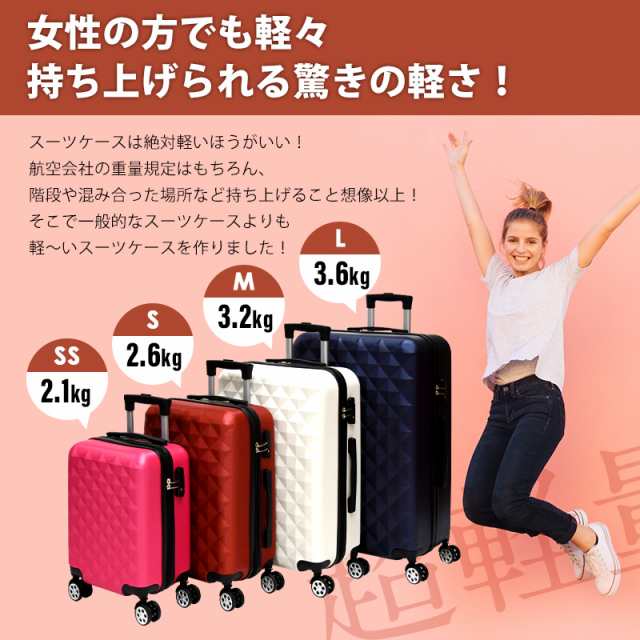 スーツケース 機内持ち込み Ｓサイズ 容量29L かわいい キャリーケース ...