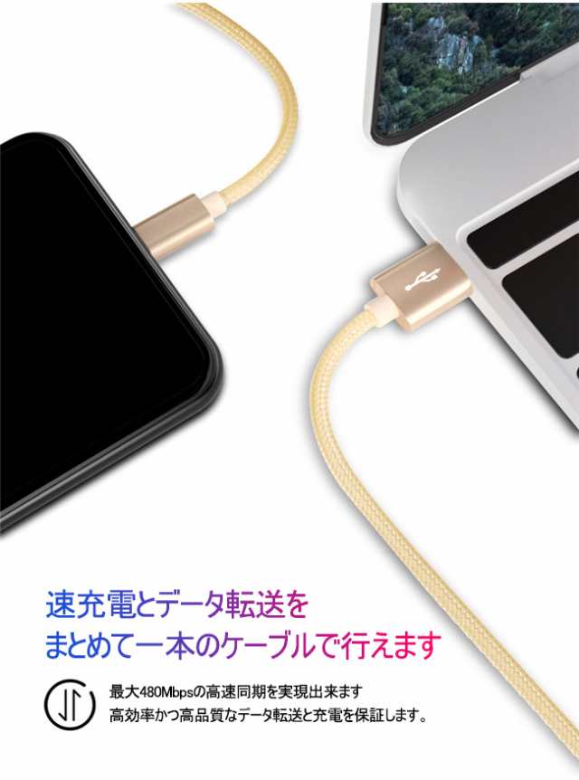 2本購入→100円値引き】充電ケーブル ライトニング iPhone lightning