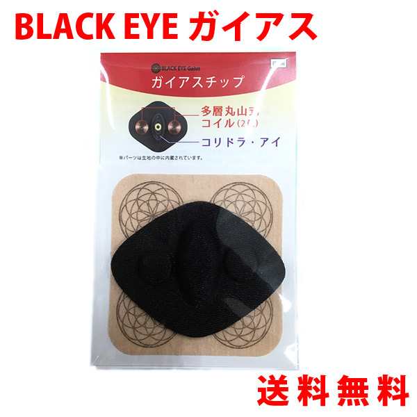 ガイアスチップ スクエア型シール2枚付 ブラックアイ 多層丸山式コイル コリドラ・アイ 医学博士 丸山修寛 監修 ユニカの通販は