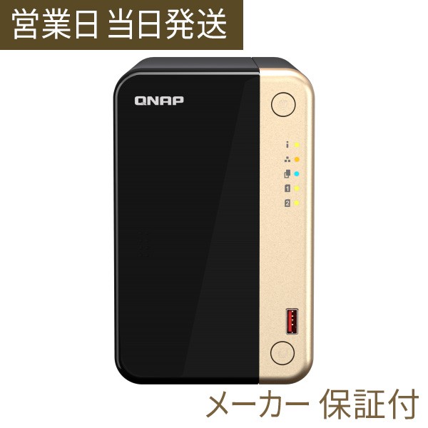 QNAP キューナップ TS-264 単体 メモリー 8GB