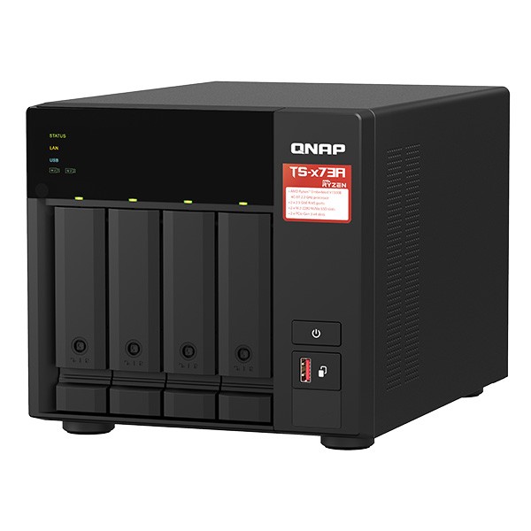 QNAP キューナップ TS-473A 単体 メモリー 8GB - NAS（ネットワークHDD）