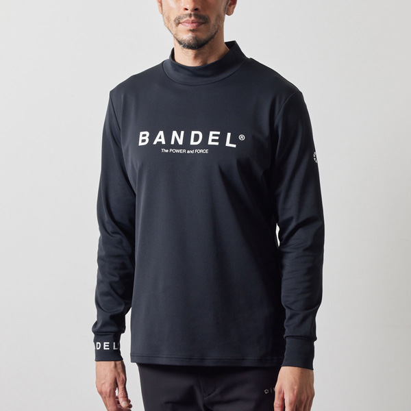 バンデル モックネック ロングスリーブ ゴルフ ウェア メンズ 長袖 トップス BANDEL BASIC LOGO MOCK NECK SHIRTS_9