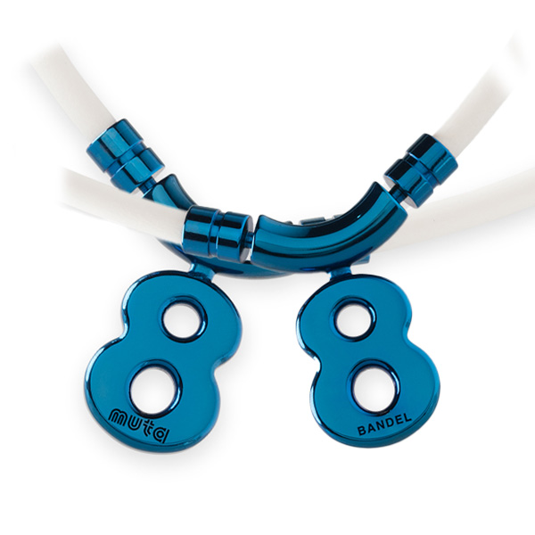バンデル BANDEL×muta ムータ Healthcare Necklace Eight 磁気 肩コリ 血行改善 ヘルスケア ネックレス エイト 磁気ネックレス_12