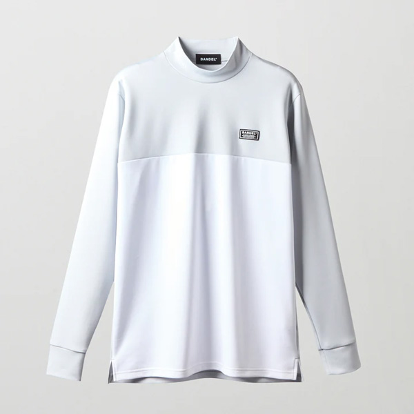 BANDEL バンデル ゴルフ ウェア 長袖 モックネック CHEST SWITCH L/S