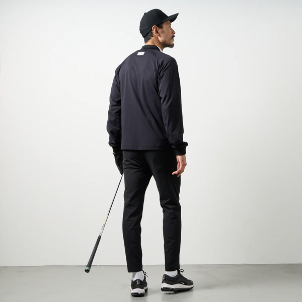 BANDEL バンデル ゴルフ ベースボールカラーブルゾン ブラック 2026_4