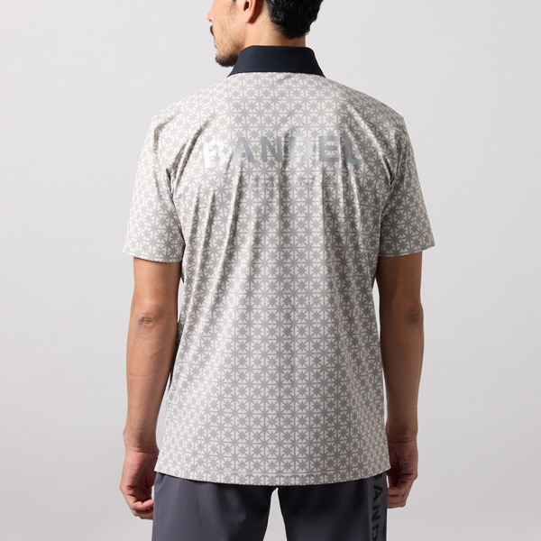 バンデル ゴルフ ウェア BICOLOR CREST ALLOVER 半袖 POLO SHIRTS ポロシャツ_9