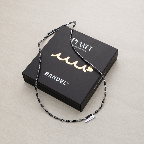 BANDEL バンデル×muta Healthcare Planet Wave 磁気ネックレス 肩コリ 血行改善 ネックレス 磁気 チタン_13