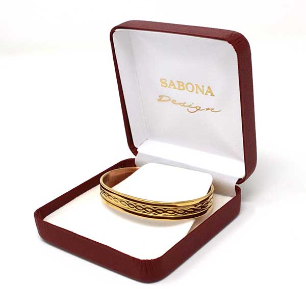 ブロンズ ブレスレット バングル 腕用 サボナ ロンドン ゴールド SABONA LONDON GOLD 銅 ミネラル ブレスレット メンズ レディース ユニセックス_14