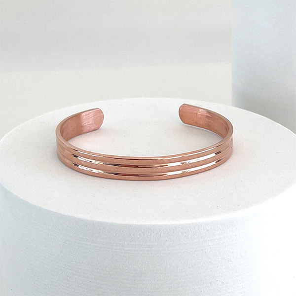 ブロンズ ブレスレット バングル 腕用 サボナ ロンドン バングル ローズ ゴールド SABONA LONDON CLASSIC ROSE GOLD 銅 ミネラル_6