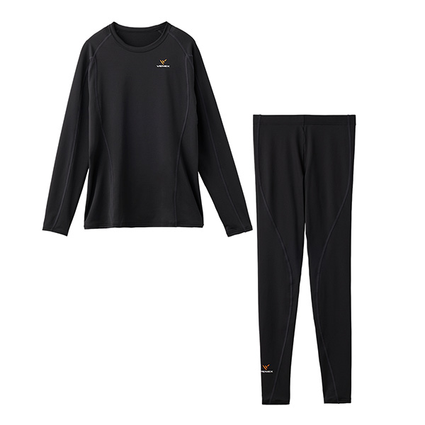 リチャージ+ ロングスリーブ レディース ブラック M/64354804