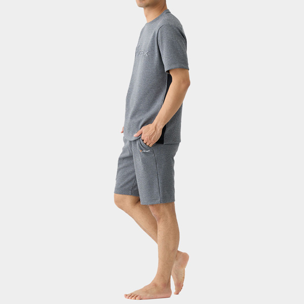 ベネクス リカバリームーヴ エンボスロゴTシャツ ハーフパンツ 上下セット メンズ ラッピング袋付き リカバリーウェア_5