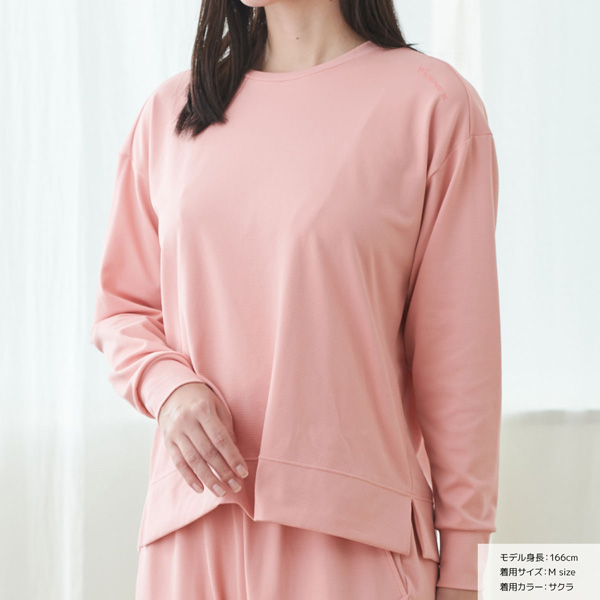 ベネクス スタンダードドライ＋　ロングスリーブ　クルーネック　レディース　遠赤外線 疲労回復 パフォーマンス向上 VENEX 消臭効果 一般医療機器 血行促進 ベネクス スタンダードドライ＋ ロングスリーブ クルーネック