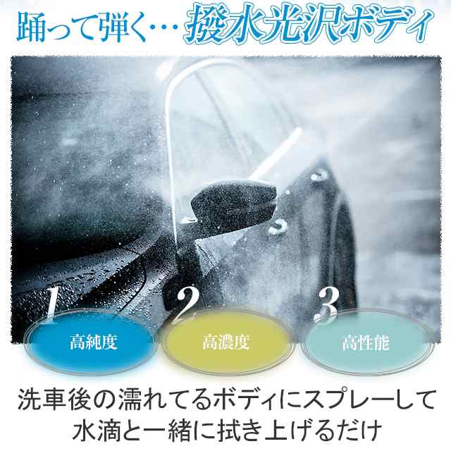 送料無料 ガラスコーティング剤 500ml 簡単 超撥水 たっぷり15回分 業務用 ワックス 車 コーティング メンテナンス プロの通販はau Pay マーケット カーピカイズム