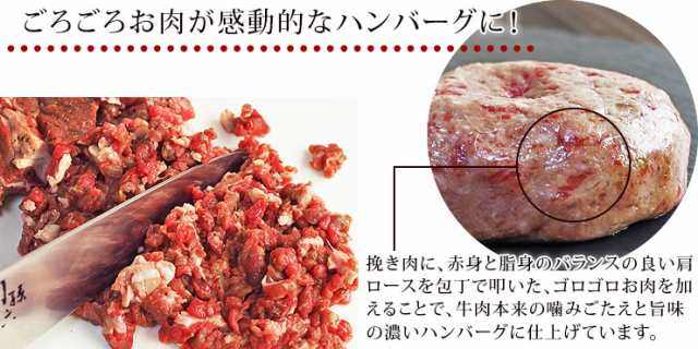 国産牛100% たたき肉たっぷり 肉肉食感 生ハンバーグ ハンバーグソース付き 牛肉 敬老の日 残暑見舞い ギフト お取り寄せ 内祝 御祝  誕生の通販はau PAY マーケット - グルメマイスターwowma!店