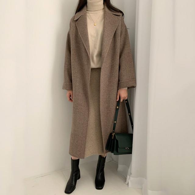 ドロップショルダー レディース ロングコート レディース 冬 ドロップショルダーニット ドロップショルダーコート レディース ガウン コの通販はau Pay マーケット I Want To Be