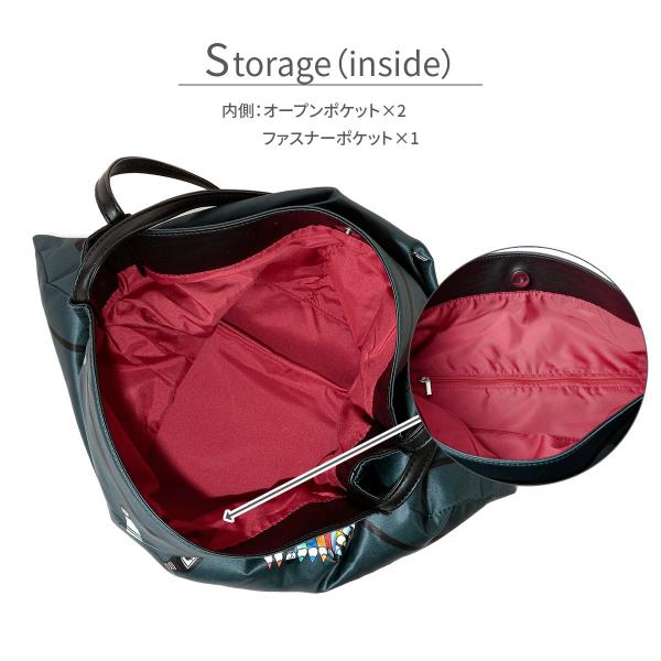 スカーフバッグ  トートバッグ ブランド レディース A4 大容量 大きめ 合皮 ポケット おしゃれ かわいい カジュアル 肩掛け マチなし PICONE ピッコーネ_3