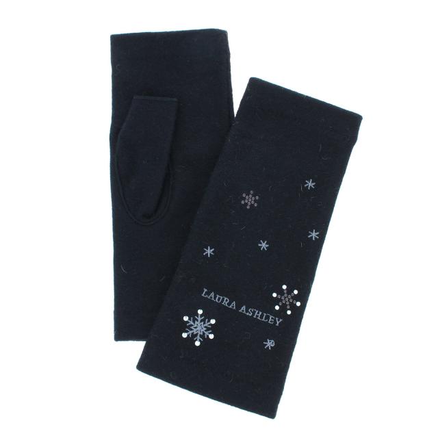 ローラアシュレイ レディース 人気ブランド ウール混 ジャージ手袋 指なし スマホ 指紋認証対応 雪柄 スノウフレイク柄 杢調素材 人気ギの通販はau Pay マーケット ヨークスオンライン Au Pay マーケット店