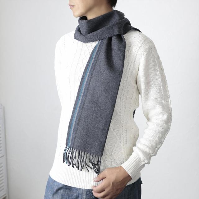 マフラー メンズ ブランド かっこいい おしゃれ 防寒 暖かい プレゼント ビジネス 通勤 スーツ カジュアル orobianco オロビアンコ_6