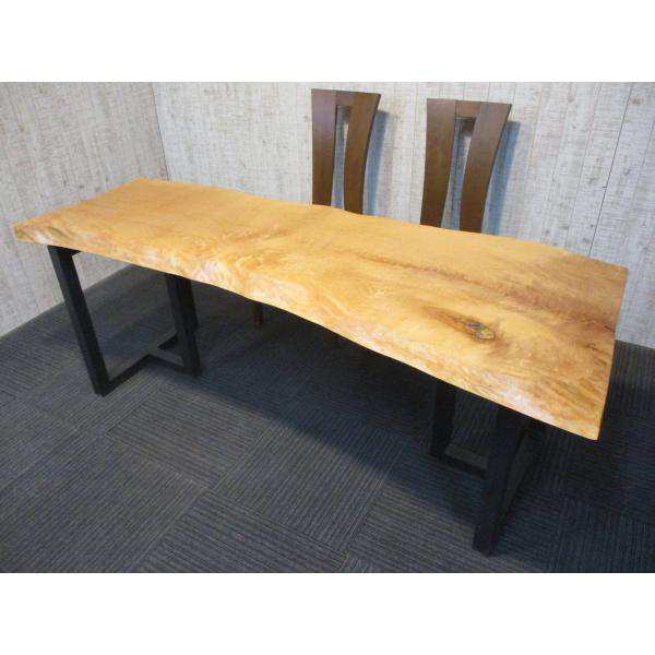 1041 楓 カエデ 一枚板 天板 長さ 181cm 幅 60〜70〜74cm 厚み 6.3cm ダイニングテーブル 座卓 ローテーブル テーブル 一枚板テーブル 無垢一枚板の通販は