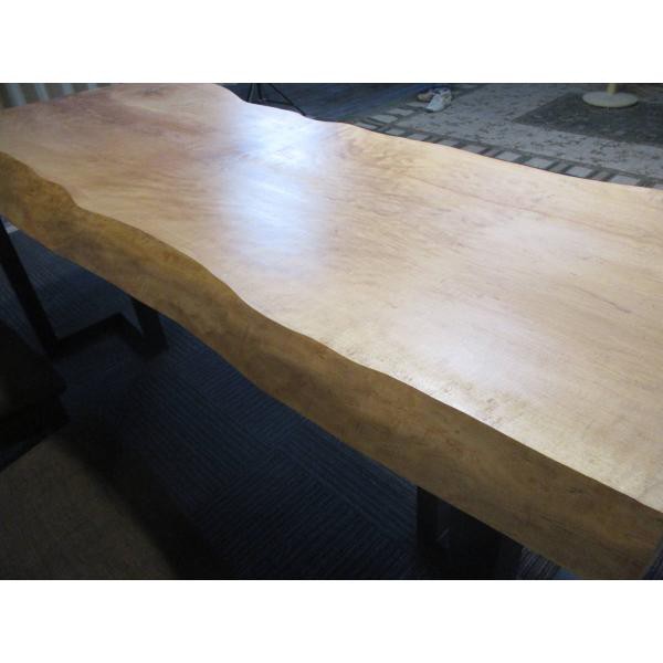 1041 楓 カエデ 一枚板 天板 長さ 181cm 幅 60〜70〜74cm 厚み 6.3cm ダイニングテーブル 座卓 ローテーブル テーブル 一枚板テーブル 無垢一枚板の通販は