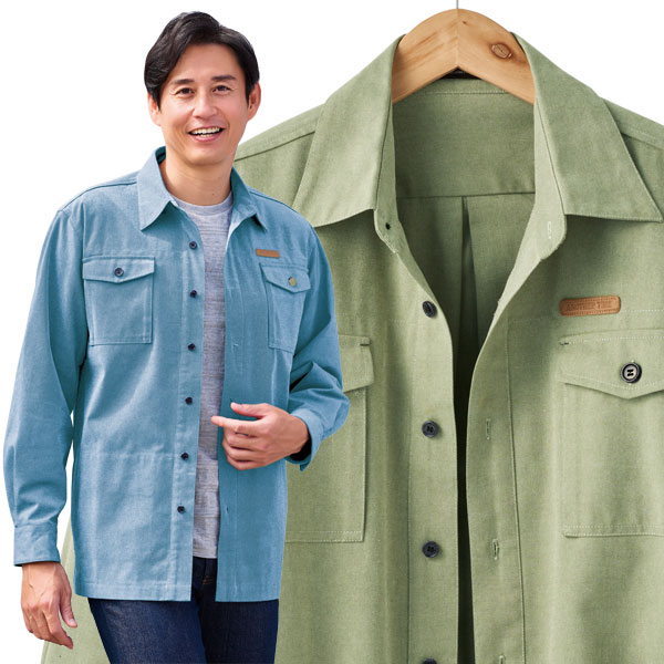 Azuma. アズマ シャツジャケット 和 羽織 Azuma.(アズマ) 通販