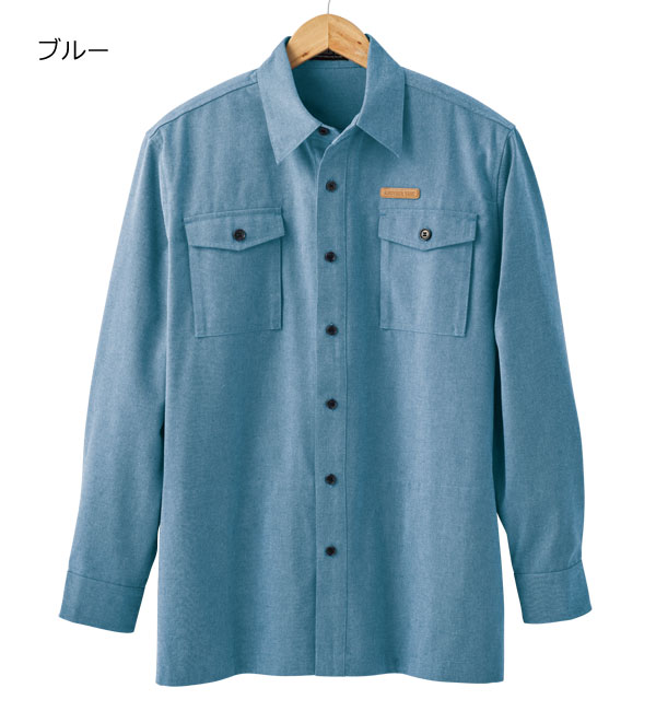 Azuma. アズマ シャツジャケット　和　羽織 アズマ Azuma ジャケット 24SH-BL-01 × 天明屋尚，風神，雷神