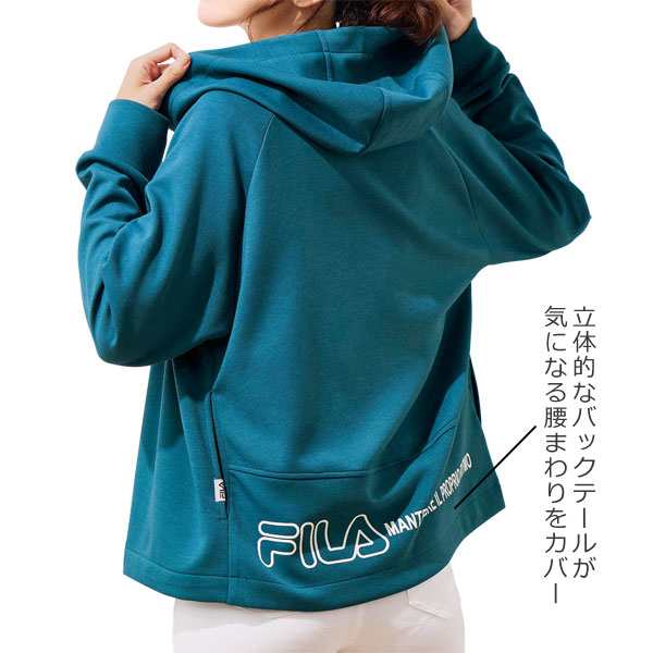 春 S 新品 フィラFILA パーカー 16280円 UV速乾 テニス ゴルフ