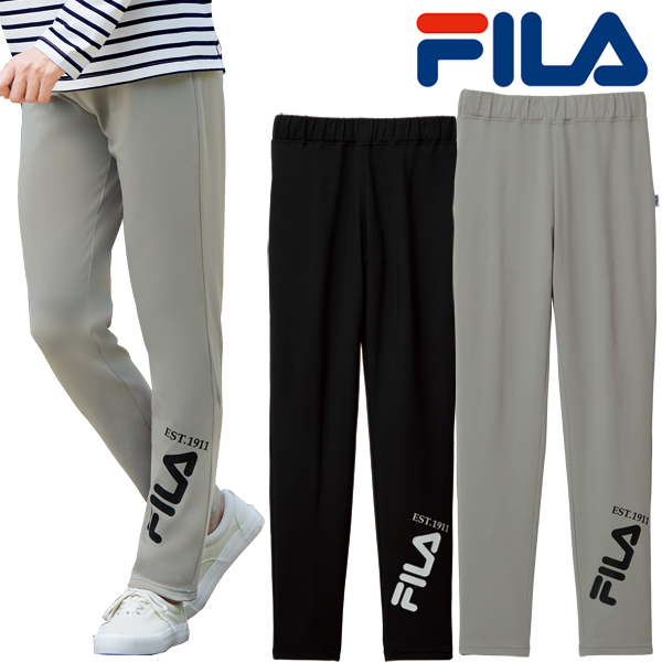 FILA フィラ 裏起毛のびのびストレッチパンツ 同サイズ2色組 シンプル ベーシック レディース 秋冬春 961820の通販は 6,589円