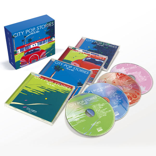 シティポップストーリーズ CITY POP STORIES -'70s ＆ '80s- CD4枚組 全72曲 通販限定