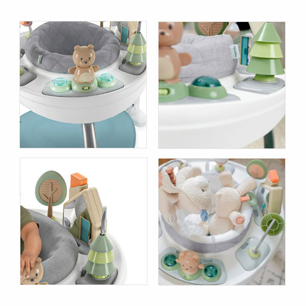 スプリング＆スプラウト・2 in 1 アクティビティ・テーブル＆ジャンパー インジェニュイティ 360度回転 赤ちゃん ベビー_5