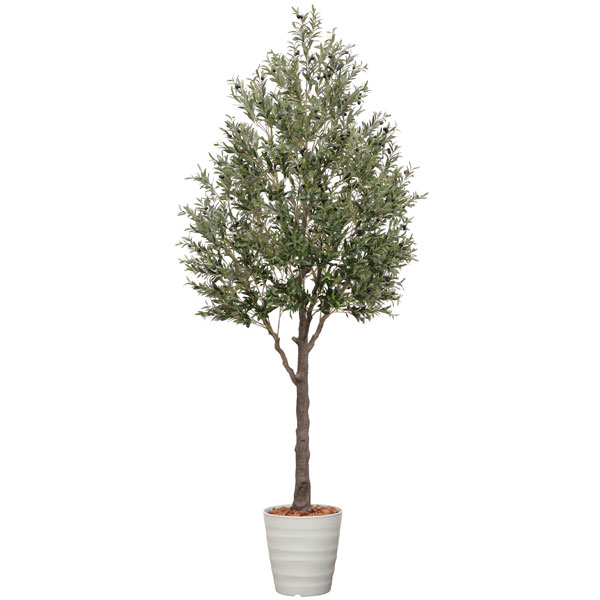 アートグリーン フェイクグリーン 人工観葉植物 光触媒 光の楽園 オリーブ３．２　組立式 2124A3500の通販は
