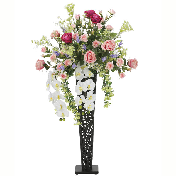 アートフラワー フェイクグリーン 造花 光触媒 光の楽園 レシオクイーンスタンド１．２ 2359P460の通販は