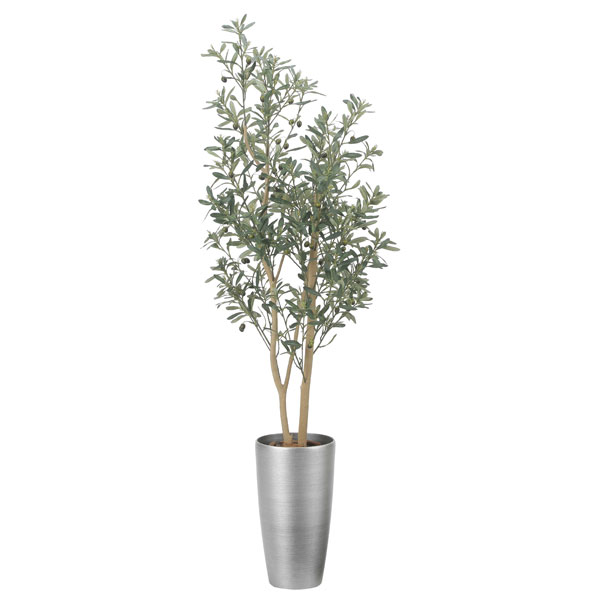 アートグリーン フェイクグリーン 人工観葉植物 光触媒 光の楽園 スリムオリーブ1.6 2519A400の通販は