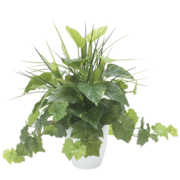 光触媒　人工観葉植物　フェイクグリーン　ウッドボックスベンジャミン1.8m 光触媒 光の楽園 ウッドボックスベンジャミン1.8m【インテリア