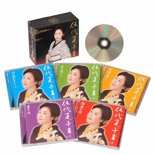 演歌の華 伍代夏子全集 CD5枚組 DYCL-1849 歌謡曲 演歌 通販限定