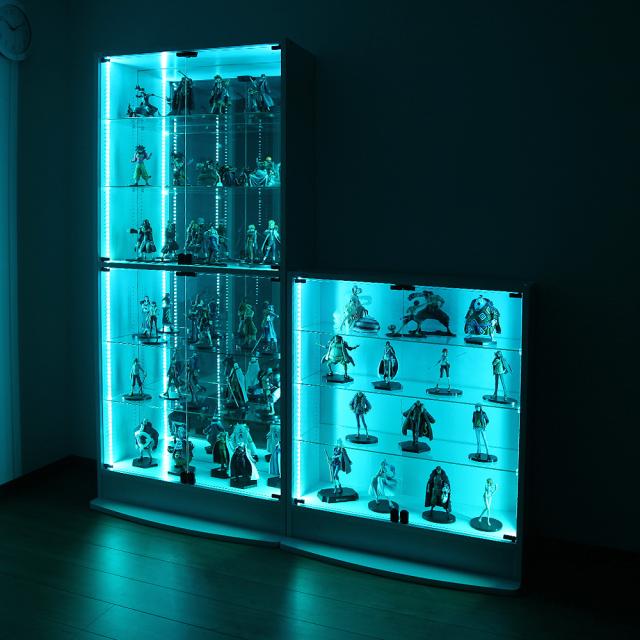 JAJANコレクションラック　RGB　LED　モジュールセット　ロータイプ　-フィギュアラック ザ サード-　【専用オプション】_9