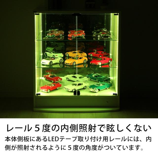 コレクションラック ユニール専用オプション LED RGB モジュールセット ハイタイプ JAJAN SCR-RGB-H_1