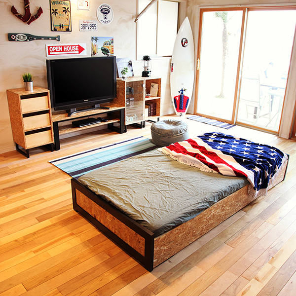 OSB WESTCOAST INTERIOR ウエストコーストインテリア シングル ベッド WCI-BE2000