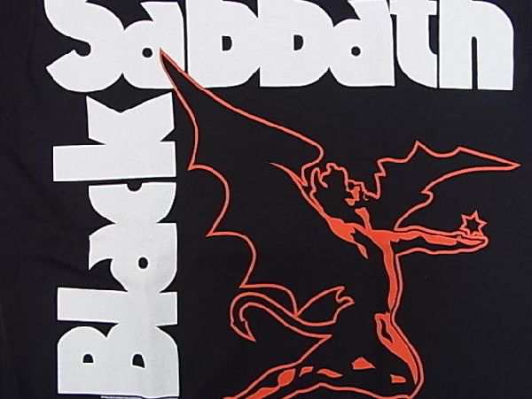 BLACK SABBATH ブラックサバス スウェット☆バンド 両面ロゴ