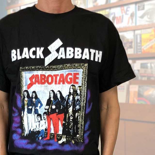 ブラックサバス BLACK SABBATH トランクショー バンド Tシャツ - T ...