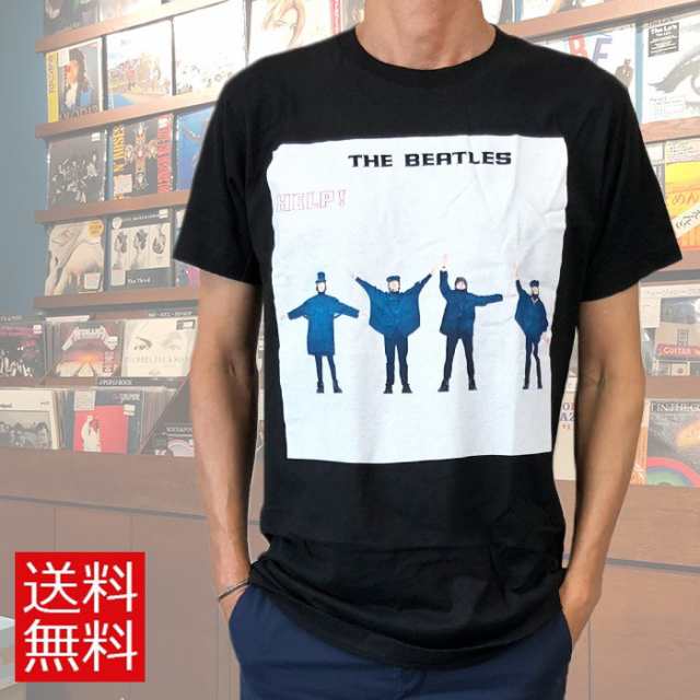 送料無料 バンドTシャツ The Beatles ザ・ビートルズ Tシャツ HELP