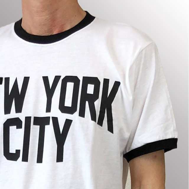 John Lennon ジョン・レノン NEW YORK CITY Tシャツ トリム メンズ