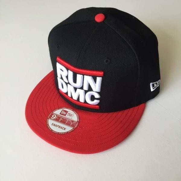 Run Dmc ランディーエムシー ロゴ ブラック 帽子 Cap Newera Snapback