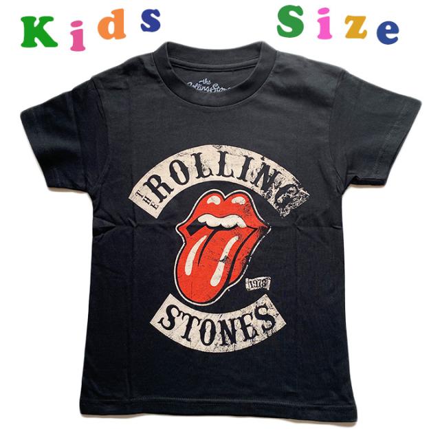 【Tシャツ】 ローリングストーンズ 1978フォト L 1477 Rolling Stones ローリング・ストーンズ 1978 ロゴ キッズT
