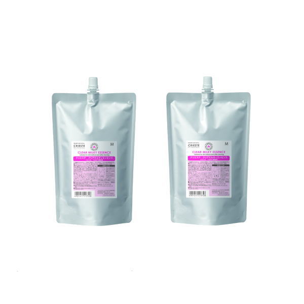 クラシエ クリエステ クリアミルキィエッセンス (550ml詰替用)×2本セット