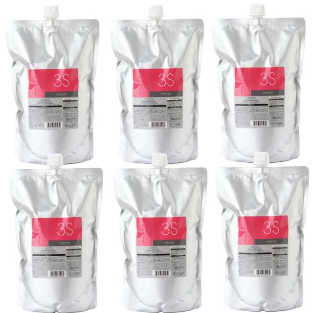 ルベル イオ セルケア3S(シルキー) 1000ml リフィル×6点セット